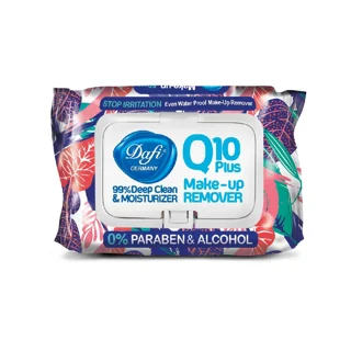 دستمال مرطوب دافی مدل Q10 Plus گل همیشه بهار (ضدالتهاب) 50برگ