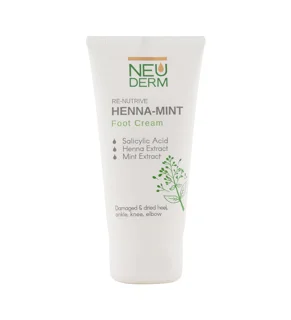 کرم پا رینوتریت حنا و نعناع نئودرم (Henna-Mint)