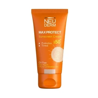 کرم ضدآفتاب مناسب پوست چرب مکس پروتکت SPF 50+ نئودرم